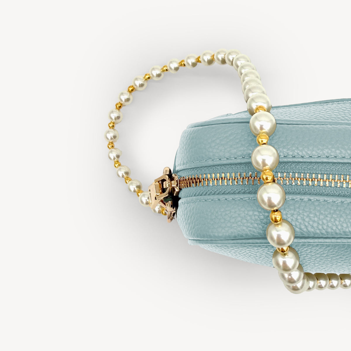 Pearl & Gold Bead Strap