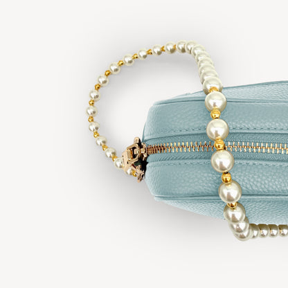 Pearl & Gold Bead Strap