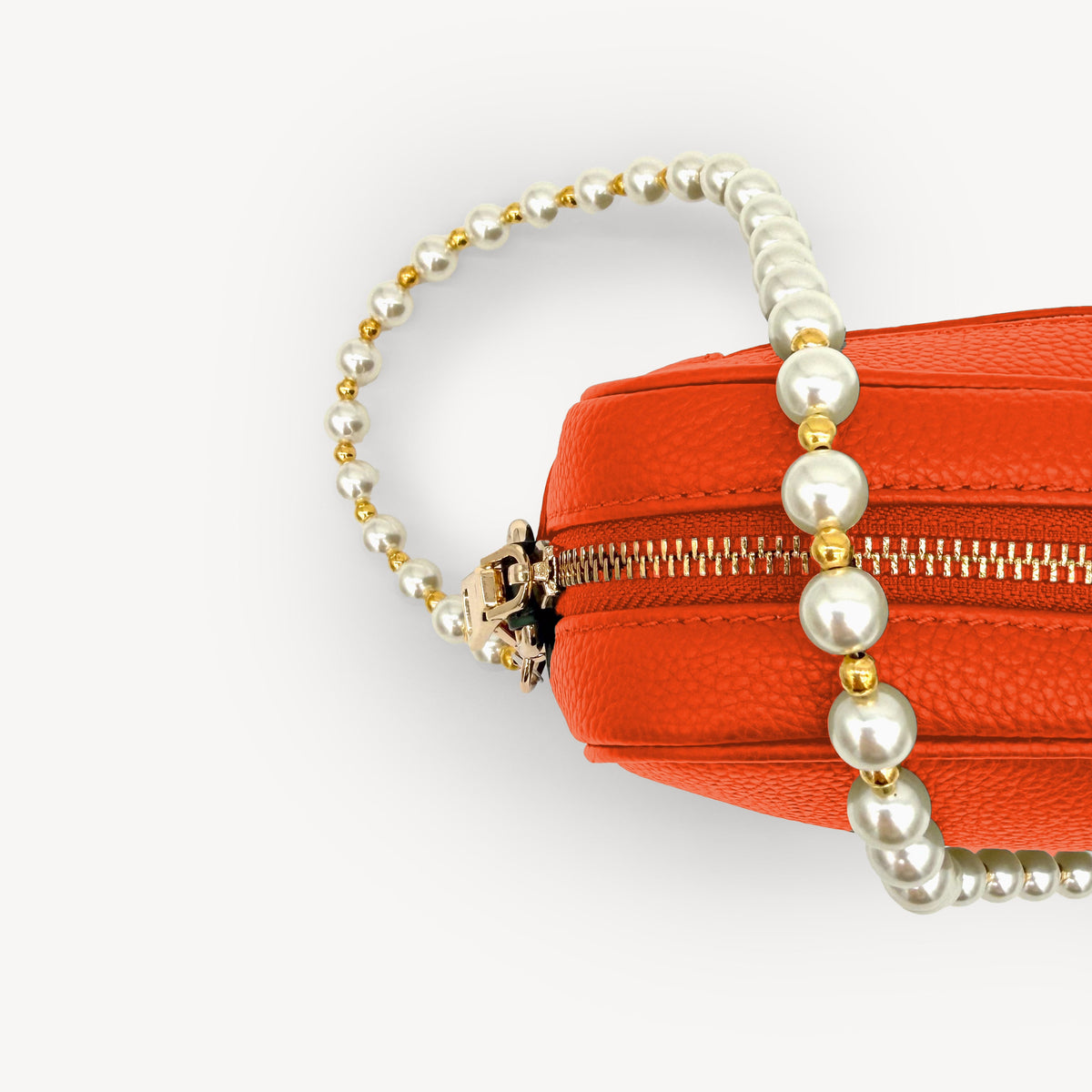 Pearl & Gold Bead Strap