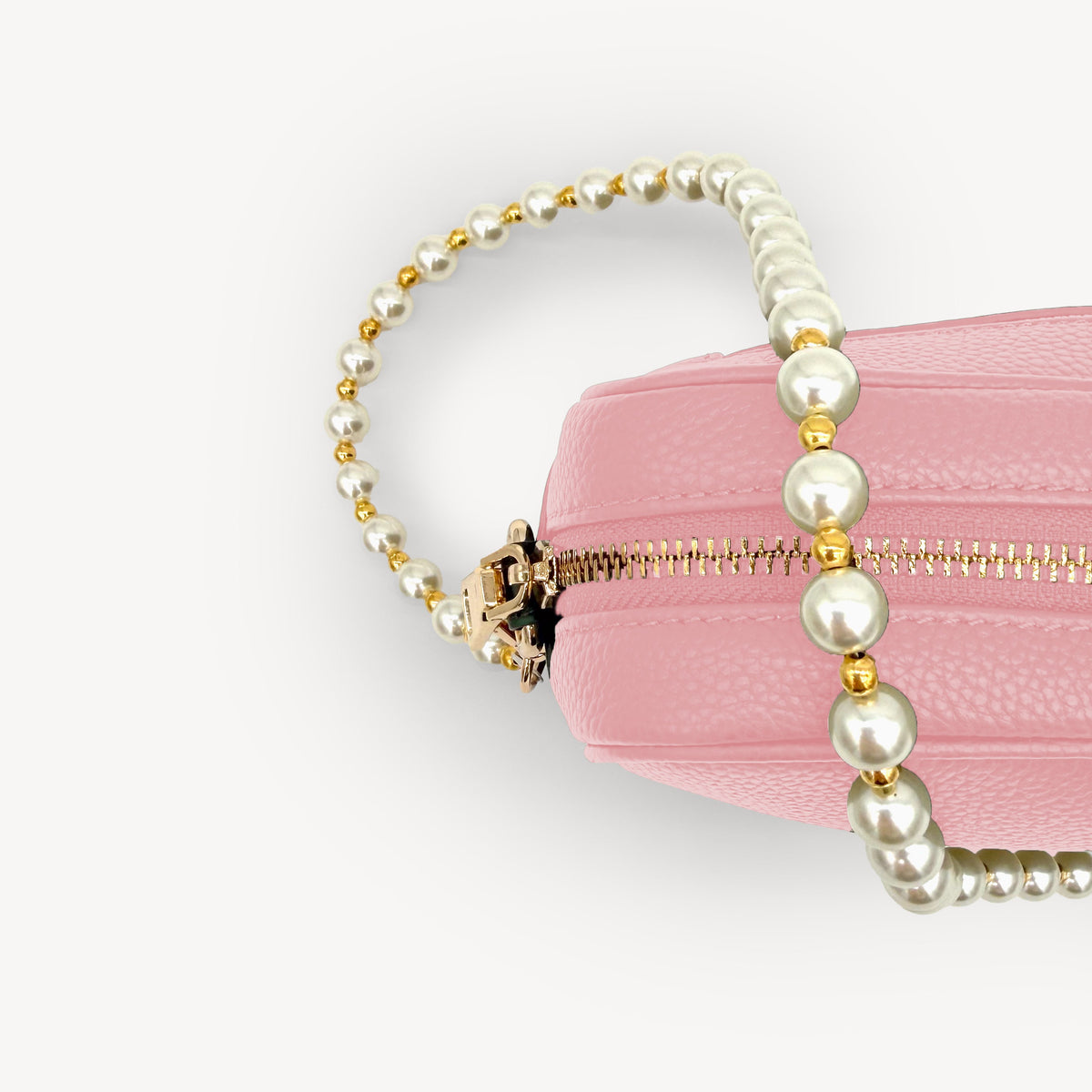 Pearl & Gold Bead Strap