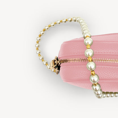 Pearl & Gold Bead Strap