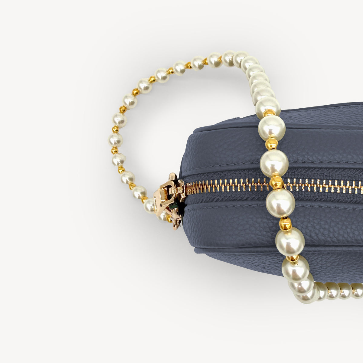 Pearl & Gold Bead Strap