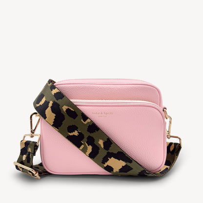 Grey & Gold Leopard Strap