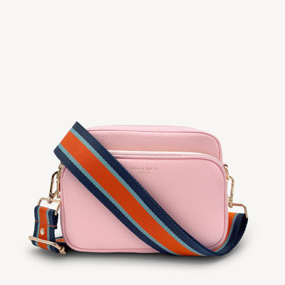 Orange & Navy Stripe Strap