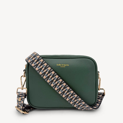 Blue & Stone Zigzag Strap