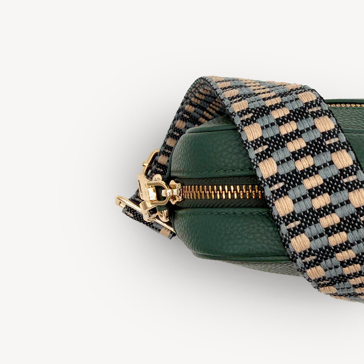 Blue & Stone Zigzag Strap
