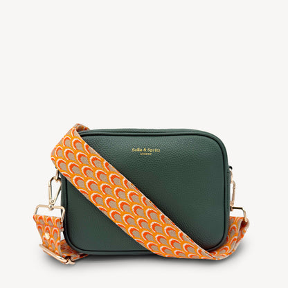 Burnt Orange Peacock Strap