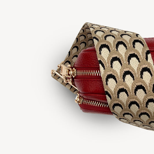 Taupe Peacock Strap