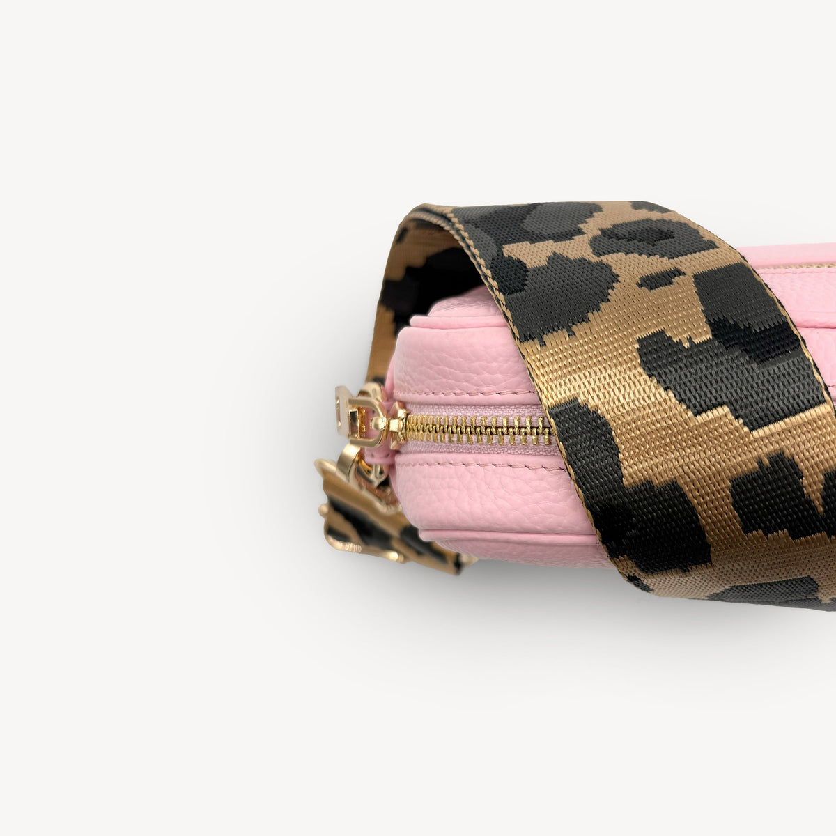 Gold & Grey Leopard Strap