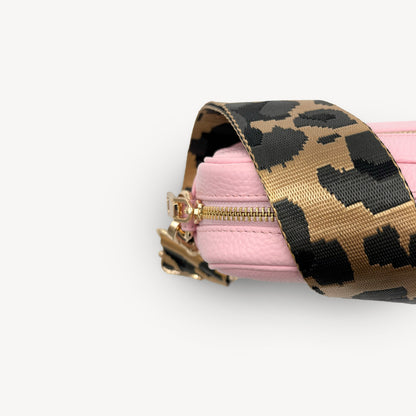 Gold & Grey Leopard Strap