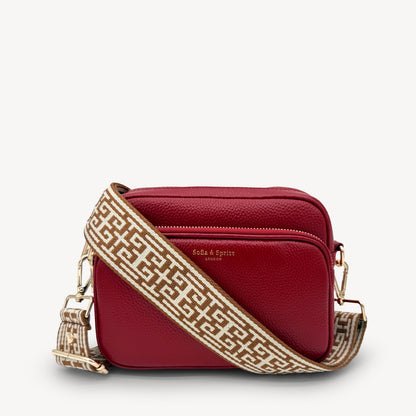 Tan & Stone Greek Strap