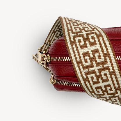 Tan & Stone Greek Strap