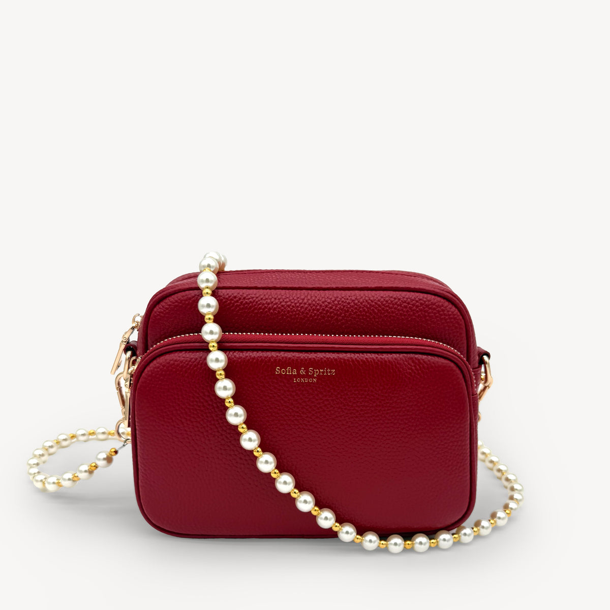 Pearl & Gold Bead Strap