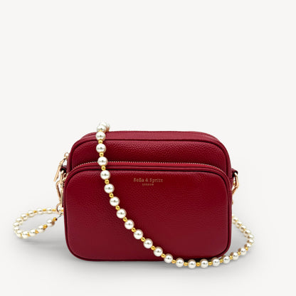 Pearl & Gold Bead Strap
