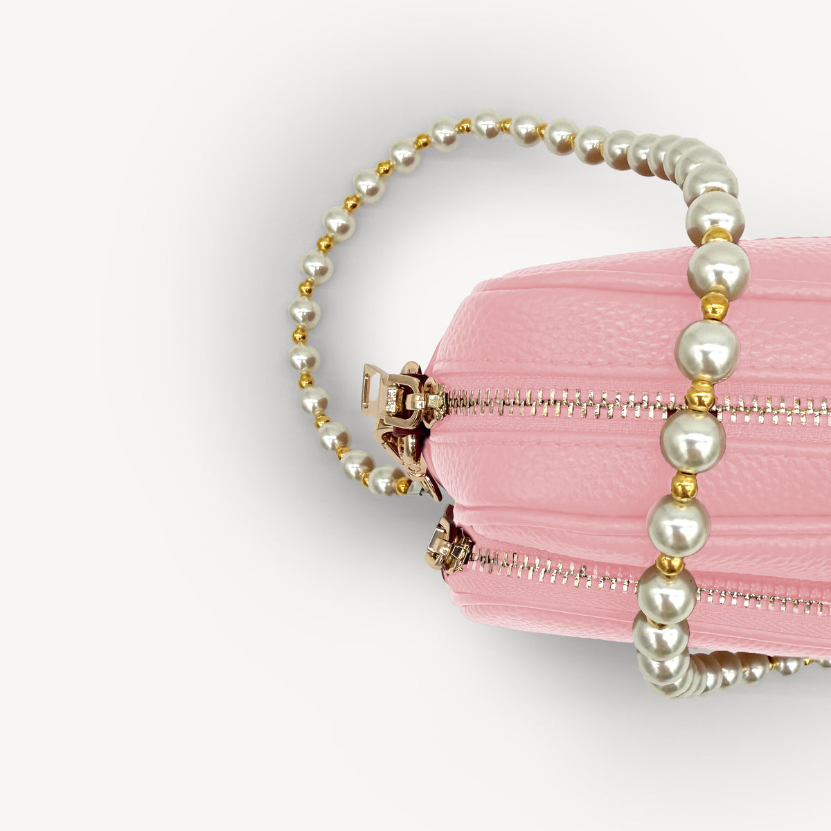 Pearl & Gold Bead Strap