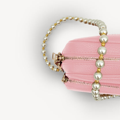 Pearl & Gold Bead Strap