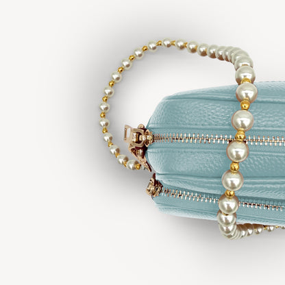 Pearl & Gold Bead Strap