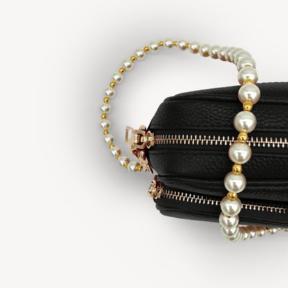 Pearl & Gold Bead Strap