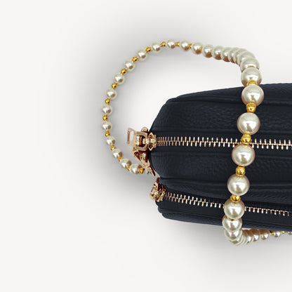 Pearl & Gold Bead Strap