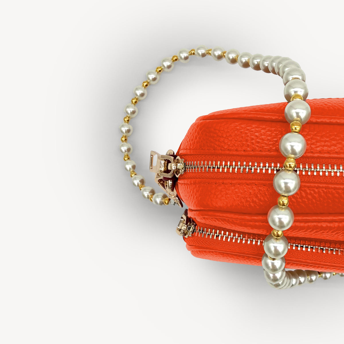 Pearl & Gold Bead Strap