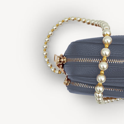 Pearl & Gold Bead Strap