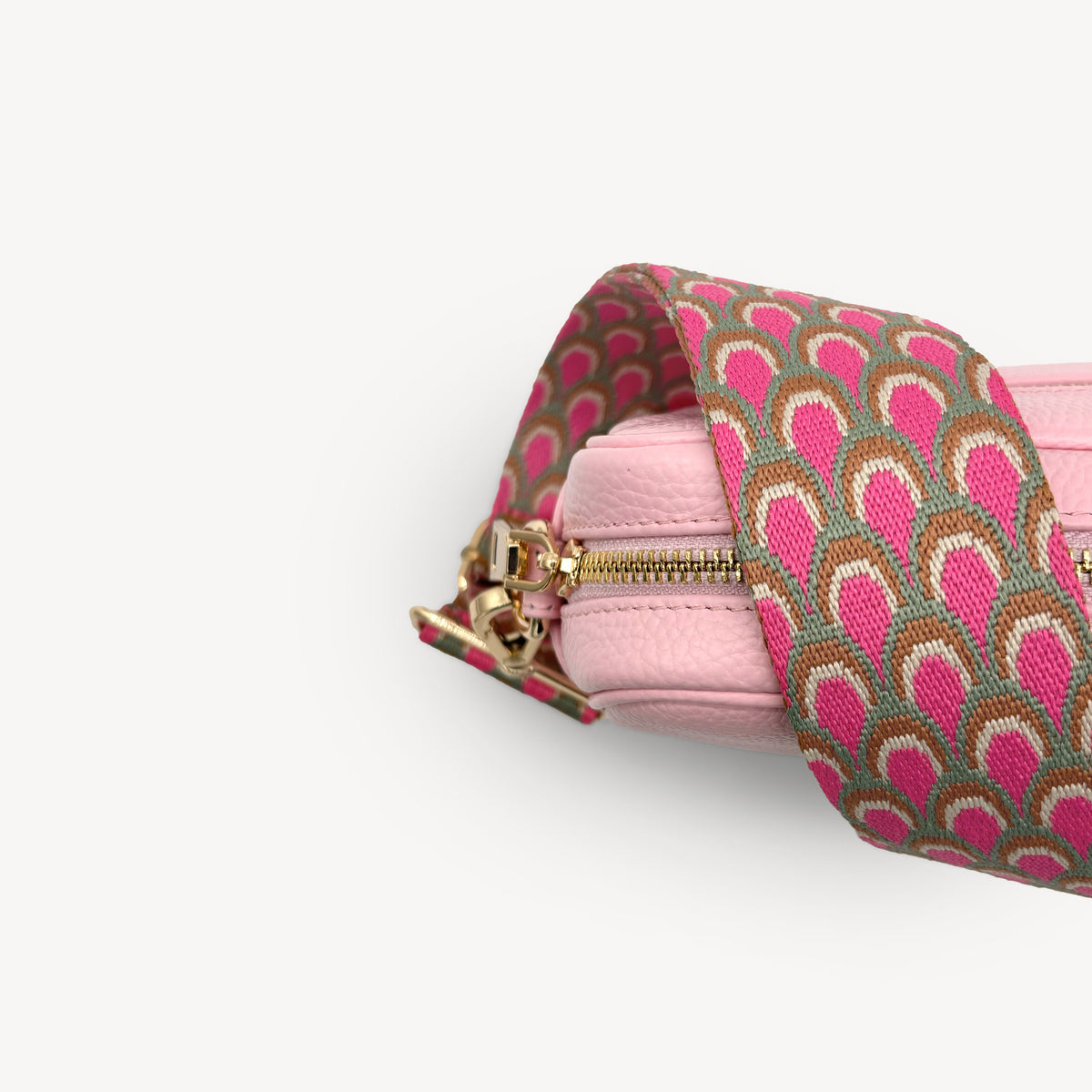 Pink Peacock Strap
