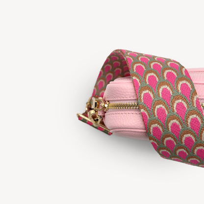 Pink Peacock Strap