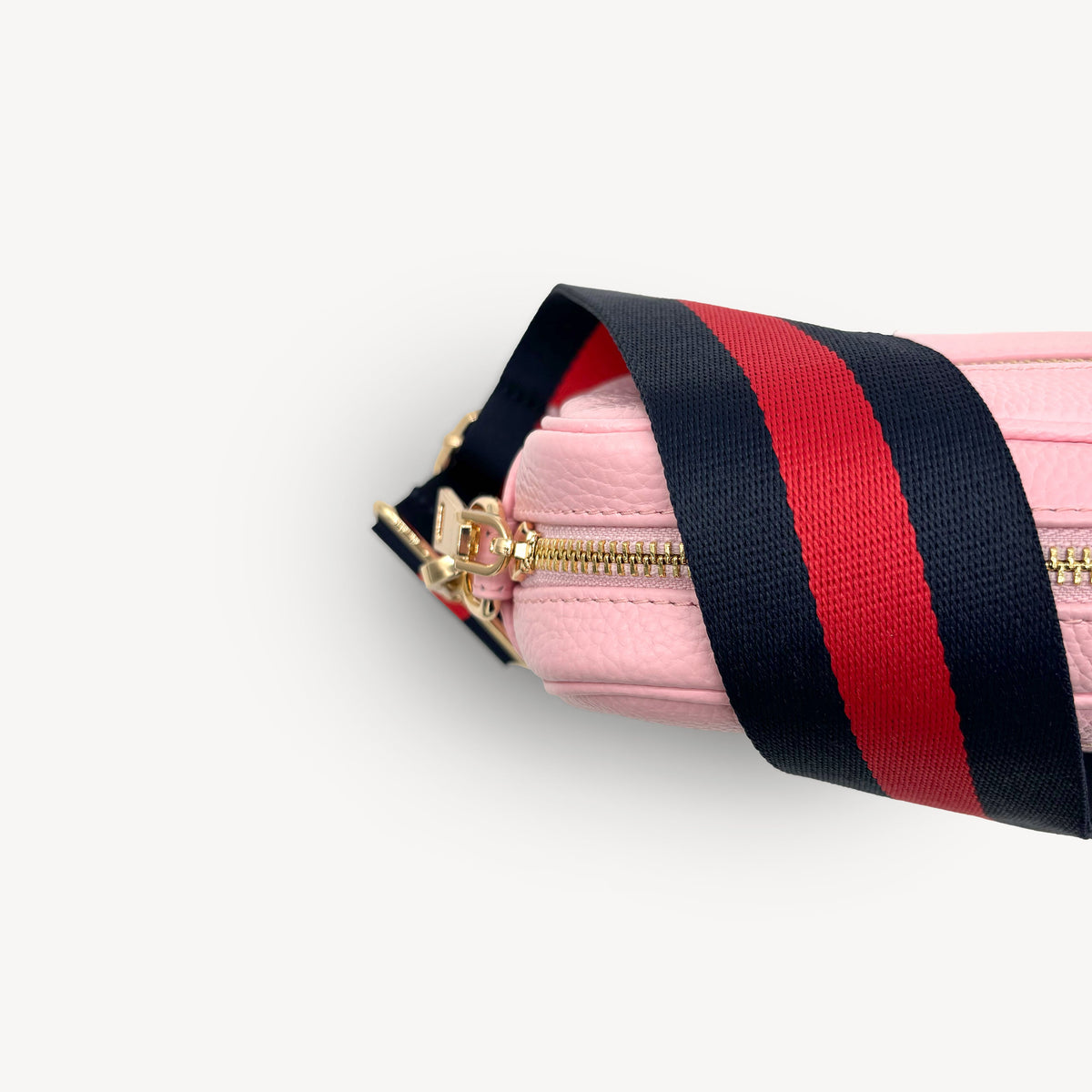 Navy & Red Stripe Strap