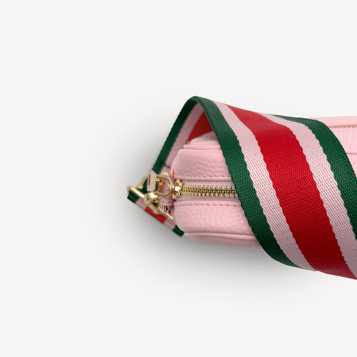 Red, Pink & Green Stripe Strap