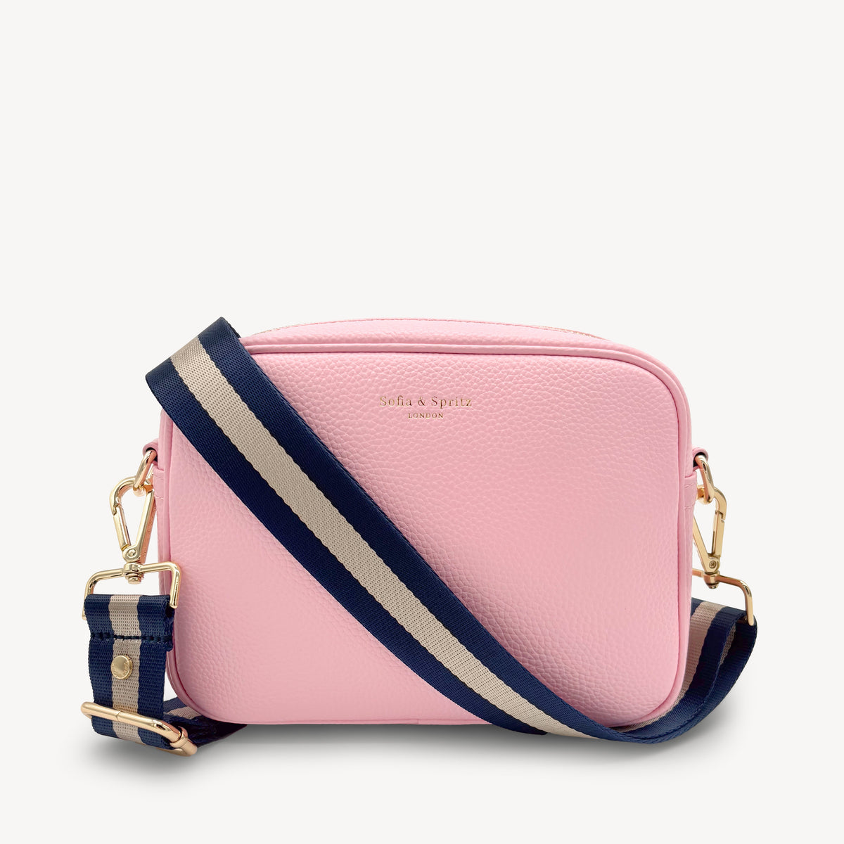 Navy & Gold Stripe Strap