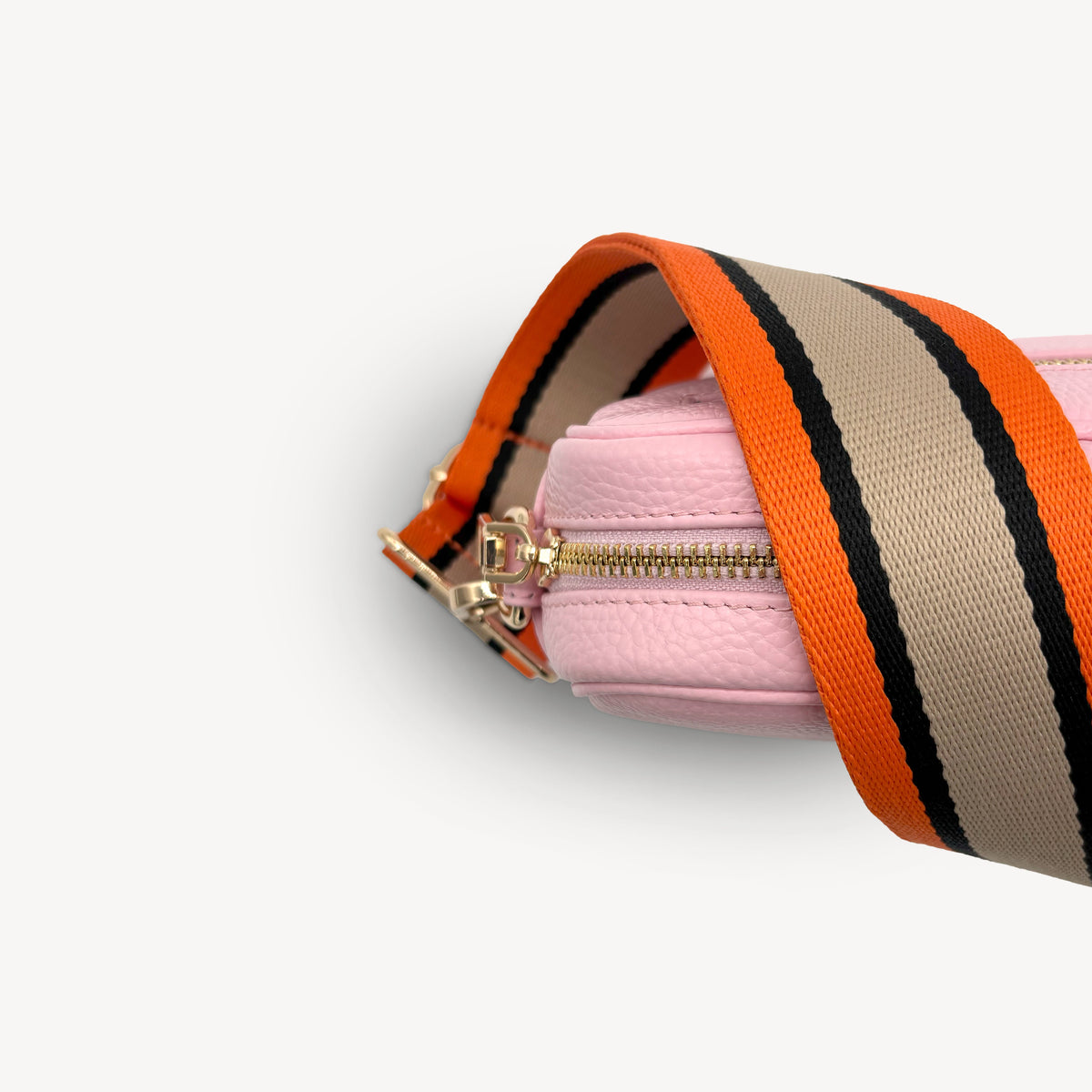 Orange, Tan & Black Stripe Strap