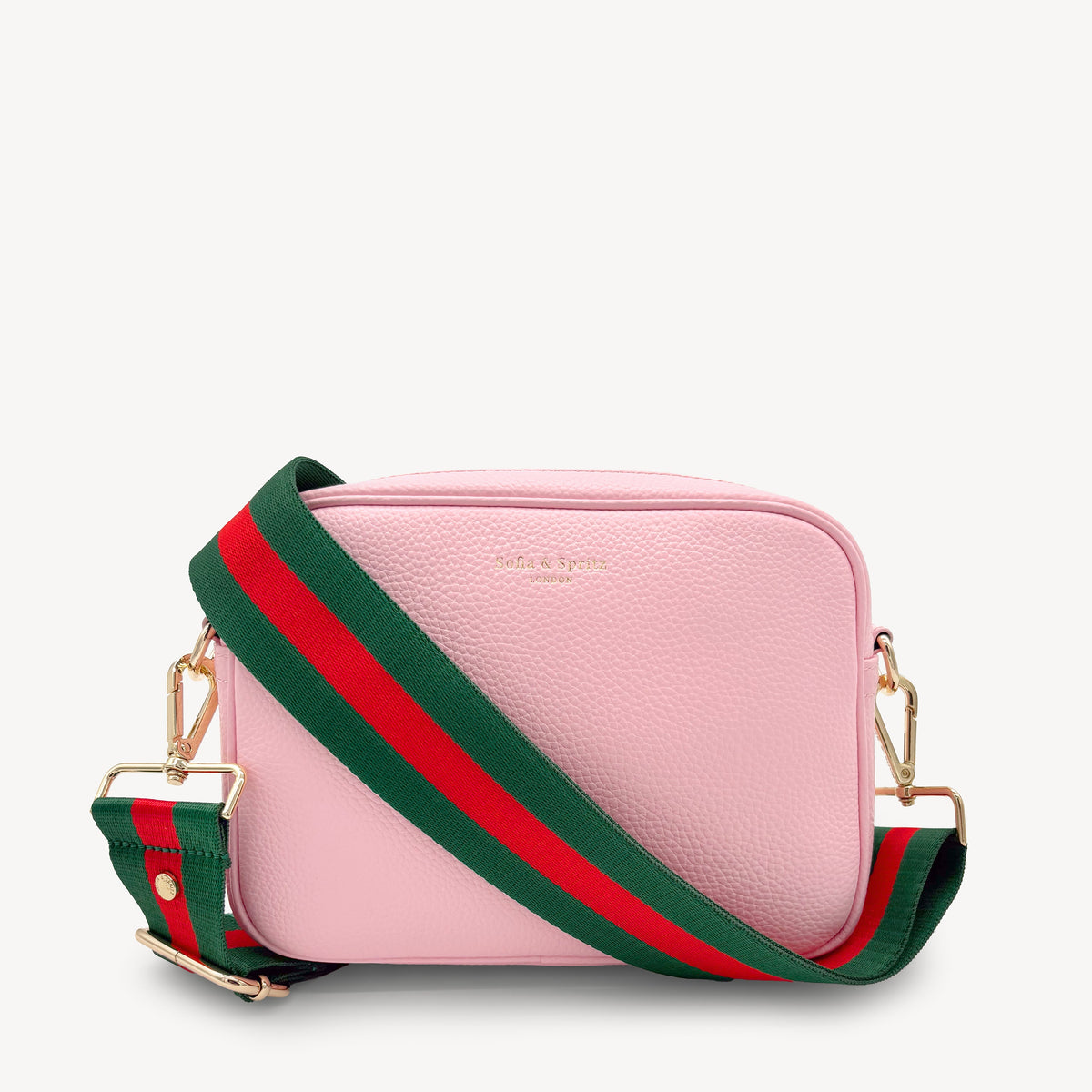 Green & Red Stripe Strap