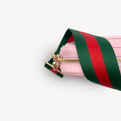 Green & Red Stripe Strap