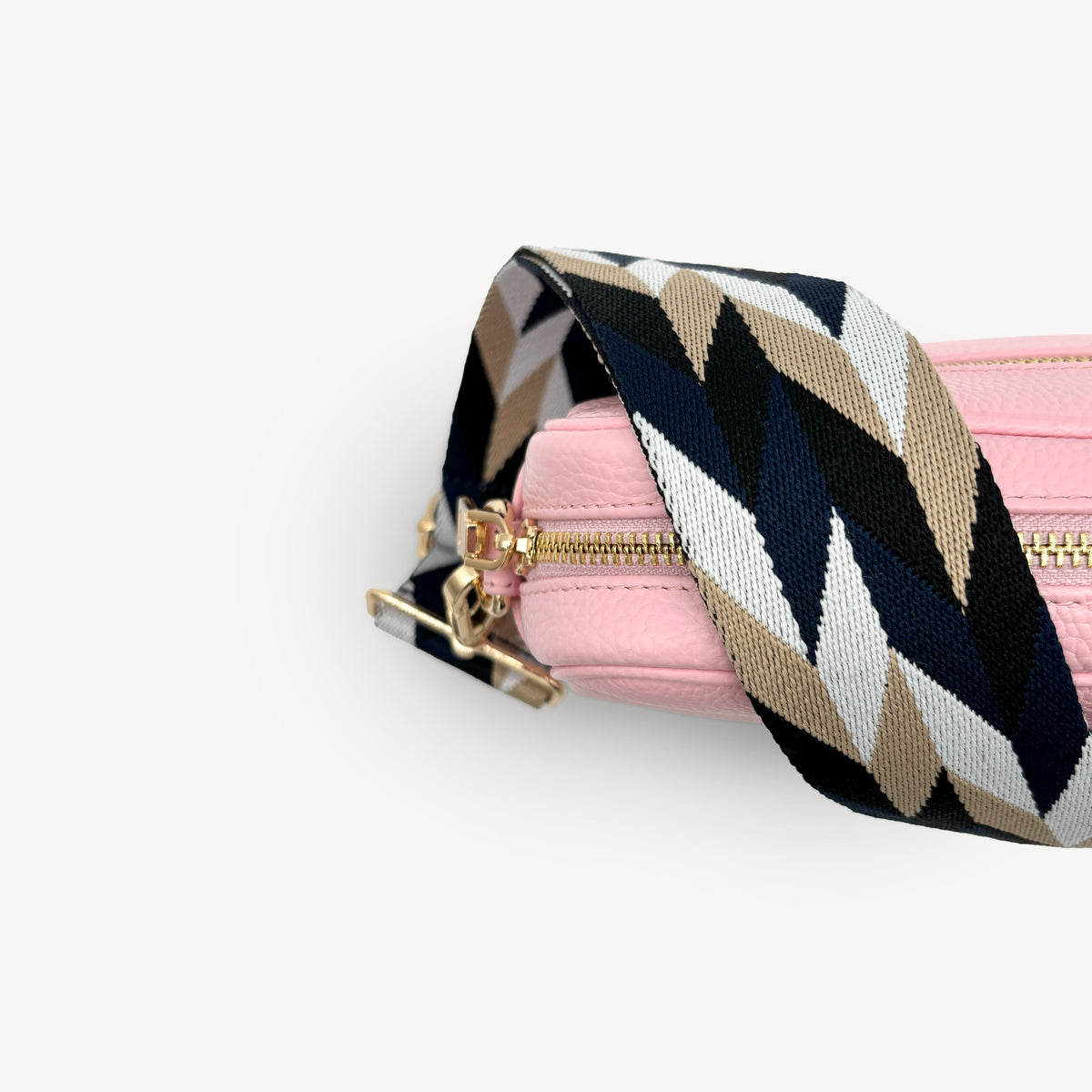 Navy & White Mosaic Strap