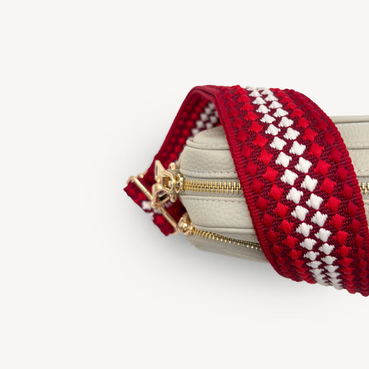 Red & White Dot Assortment Strap