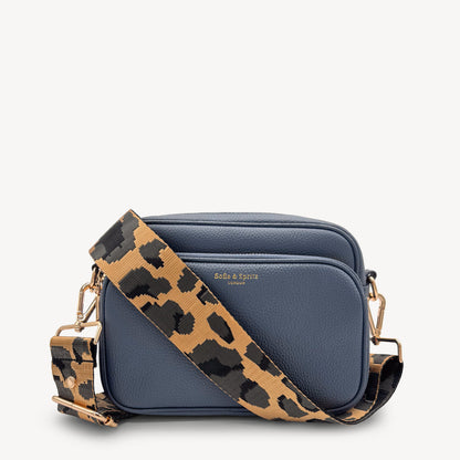 Gold & Grey Leopard Strap