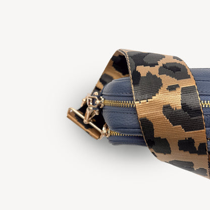 Gold & Grey Leopard Strap