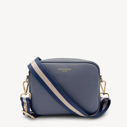Navy & Gold Stripe Strap