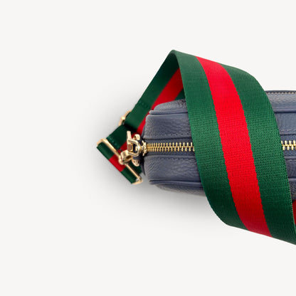 Green & Red Stripe Strap