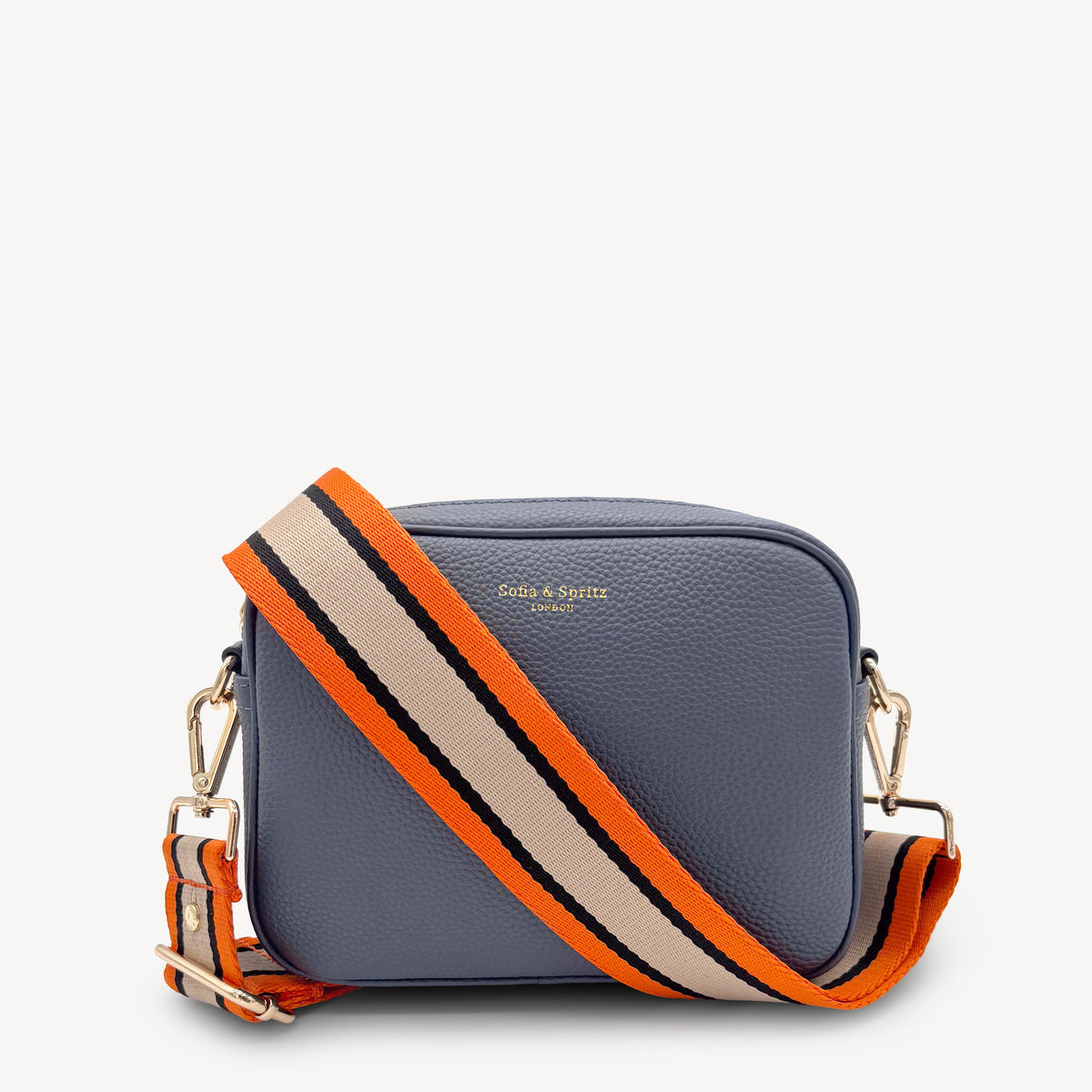 Orange, Tan & Black Stripe Strap