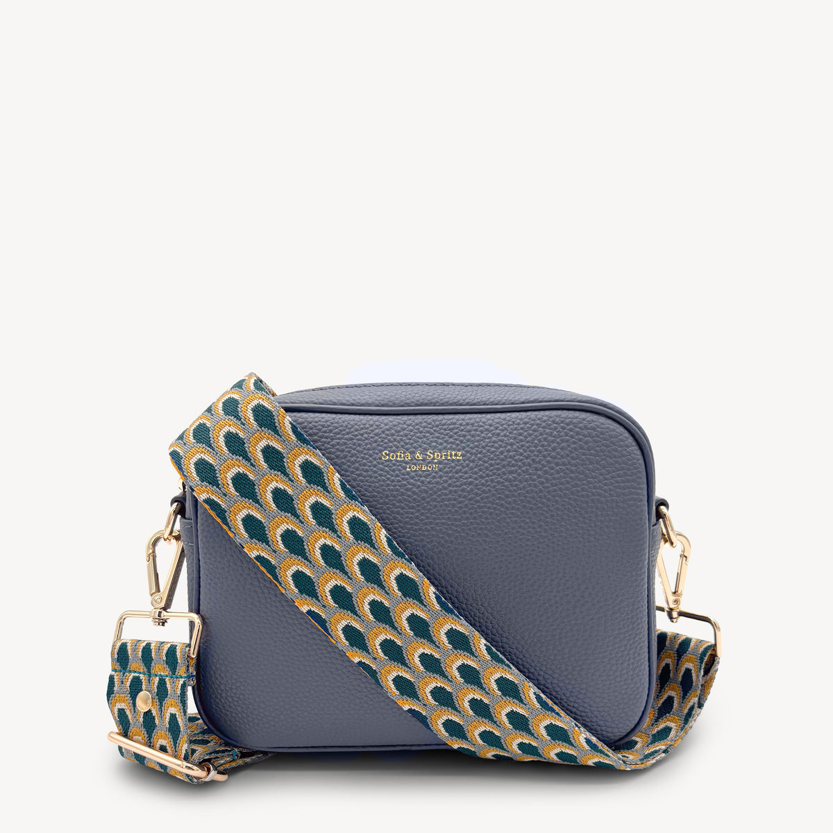 Teal Peacock Strap