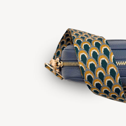 Teal Peacock Strap