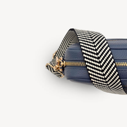 Black & White Chevron Strap