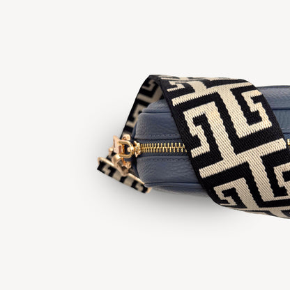 Black & Stone Greek Strap