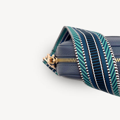 Blue Assortment Stripe Aztec Strap
