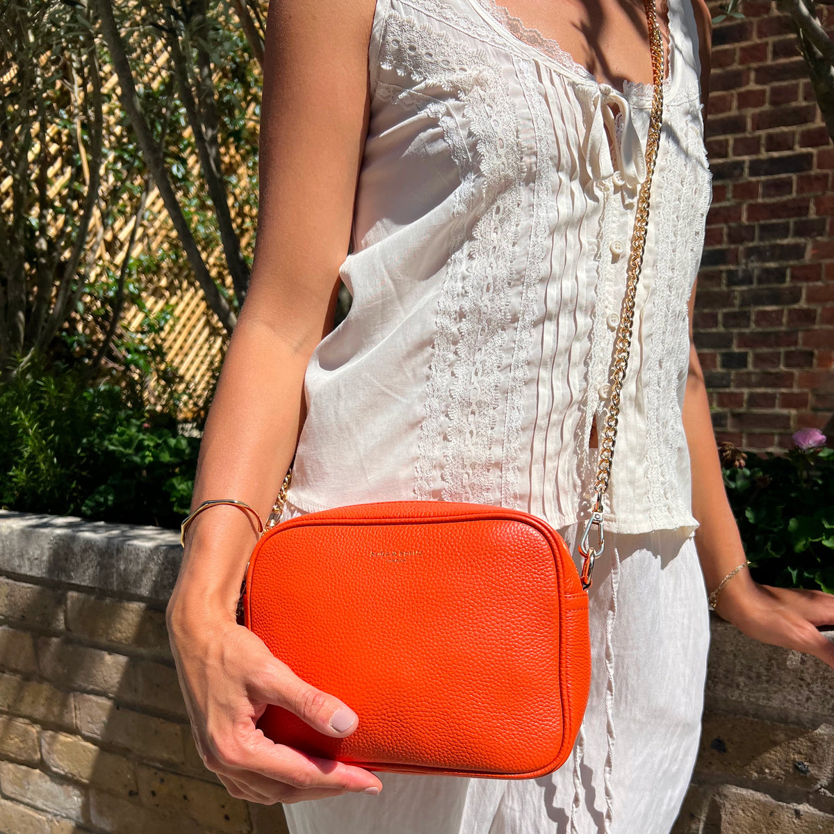 Lyla Crossbody Bag - Orange