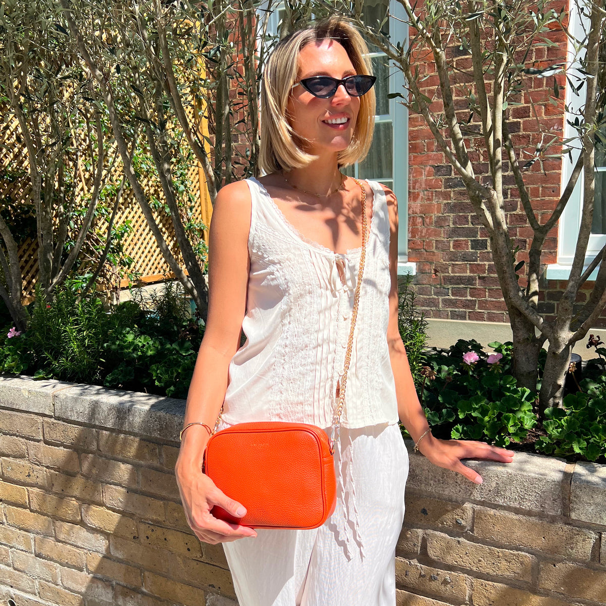 Lyla Crossbody Bag - Orange