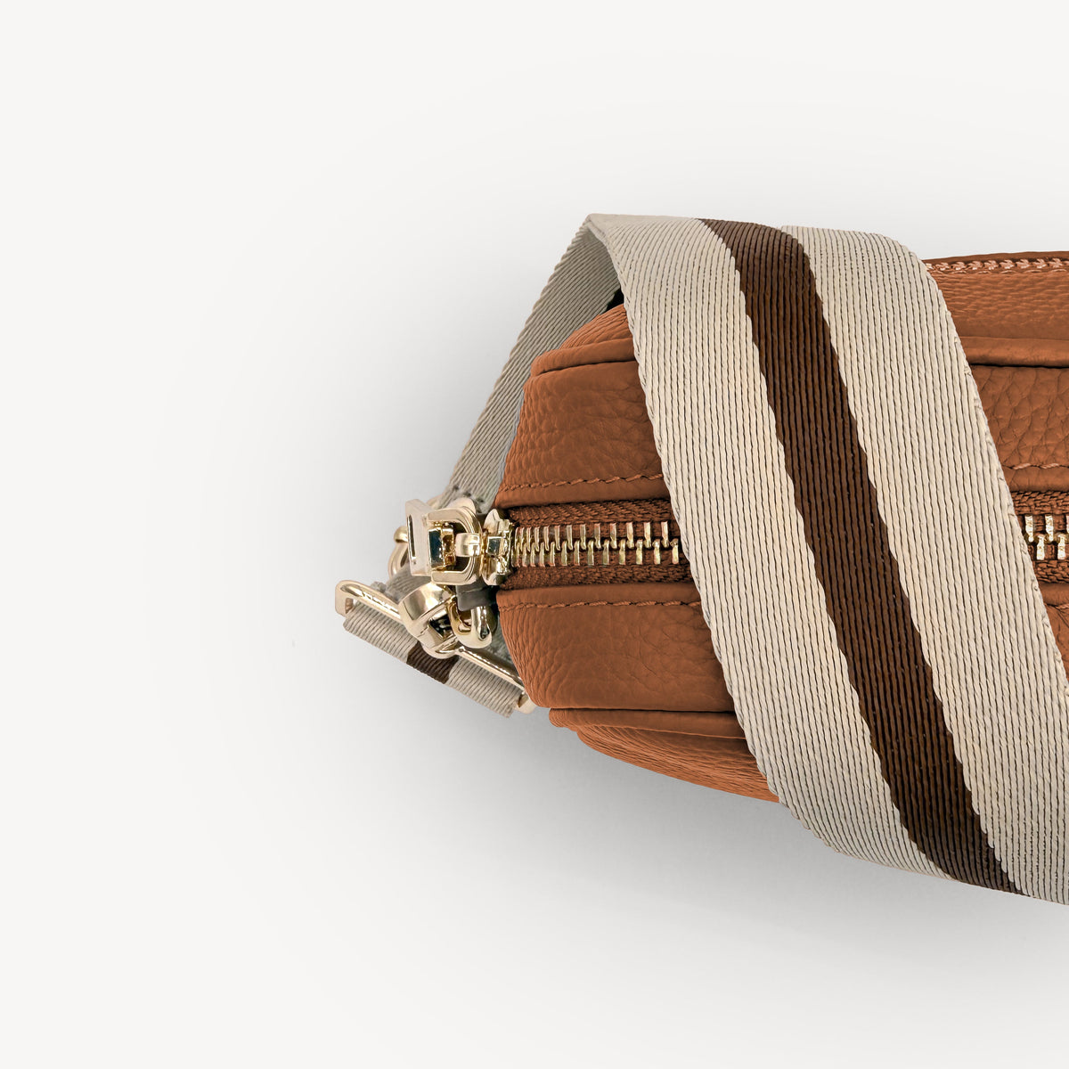 Light Mocha Stripe Strap