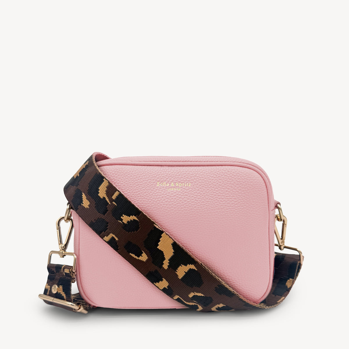 Brown & Gold Leopard Strap