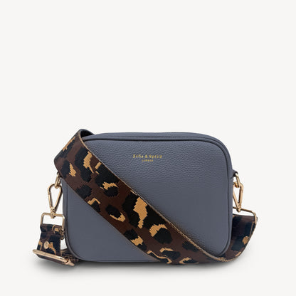 Brown & Gold Leopard Strap